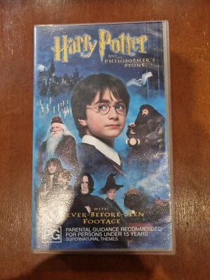 Harry Potter And The Philosophers Stone Pal VHS Video Tape - Image 1 of 3