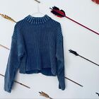 Vintage Brass Plum Nordstrom Blue Sweater