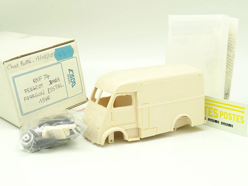 Esdo Kit à Monter 1/43 - Peugeot DMAH Fourgon Postal 1946 - Photo 1/1