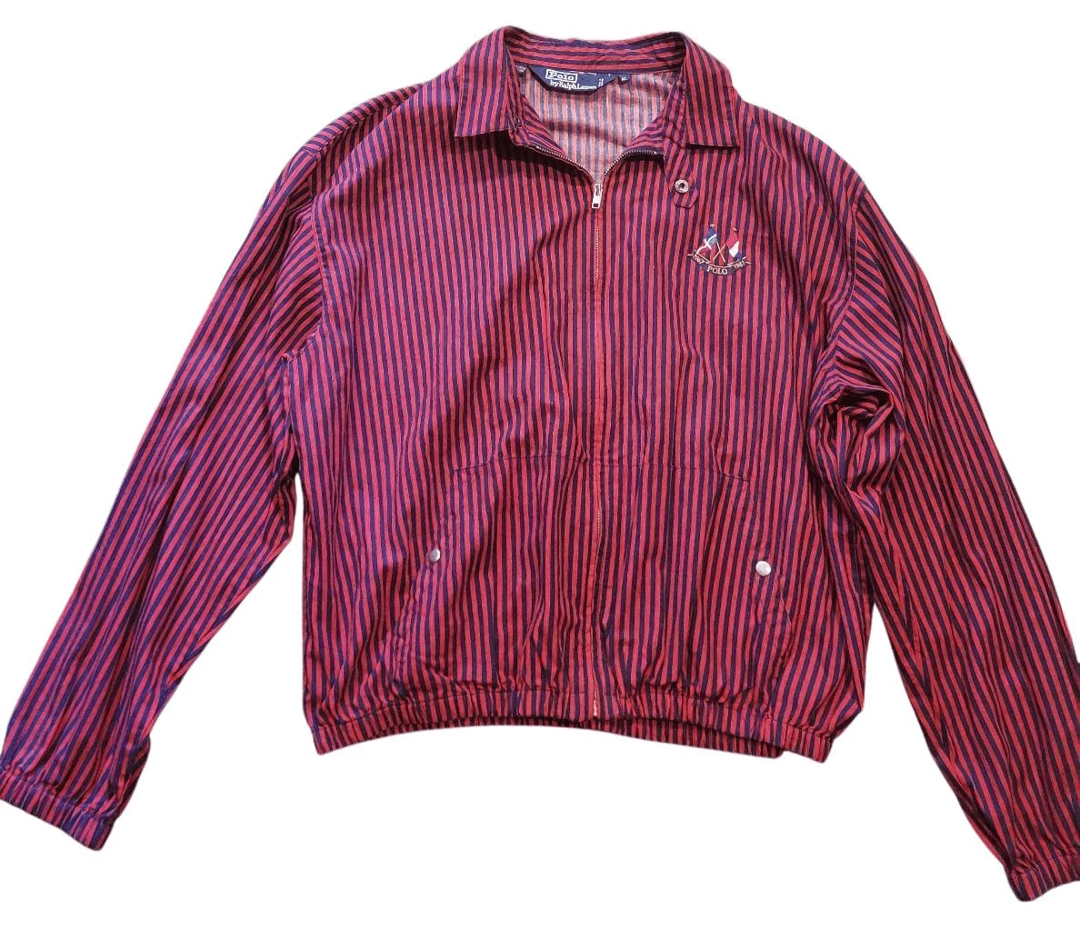 Polo Ralph Lauren Striped Cotton Outer Shell Coats, Jackets