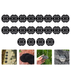 100Pcs Gardening Gasket U-Nail Gasket Grass Proof Cloth Gasket Garden Staple - Picture 1 of 12