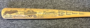 1995 Cleveland Indians World Series Engraved Bat #146/5000 - Picture 1 of 4