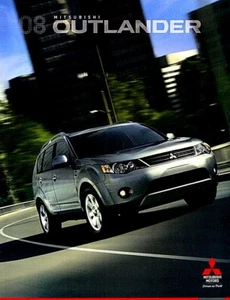 2008 MITSUBISHI OUTLANDER—26 PAGE US DEALER SALES BROCHURE—XLS LS ES—NOS - Picture 1 of 1