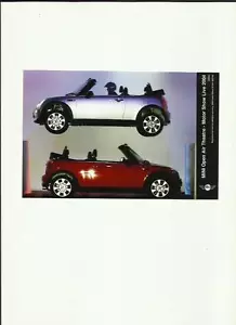 MINI MOTOR SHOW 2004  OPEN AIR THEATRE PRESS PHOTO 2004 "car brochure related"  - Picture 1 of 1