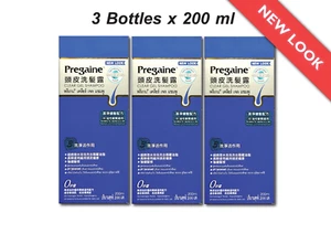 3x 200 ml Pregaine Gel Transparente Champú Aplicar con Cabello Normal/Graso Prevenir la Pérdida del Cabello - Imagen 1 de 5