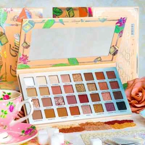TEA TIME FANTASY 32-Shade Pressed Pigment Eyeshadow Palette Cruelty-Free SEALED - Picture 1 of 7
