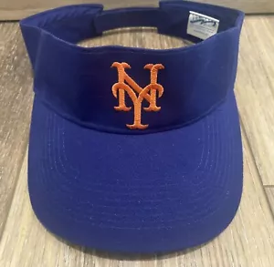 New York Mets Sombrero Ajustable Visera Azul Nathan’s Famous Promo - Imagen 1 de 5
