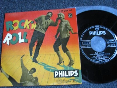 V/A Sampler-Rock n Roll 7 PS-1957 Holland-Philips-429 227BE-MINT-Leslie Brothers - Bild 1 von 2