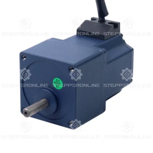 STEPPERONLINE 24V 15W 200RPM Motor DC Sin escobillas Engranaje 0.58Nm 15:1 Spur Gearbox - Imagen 1 de 4