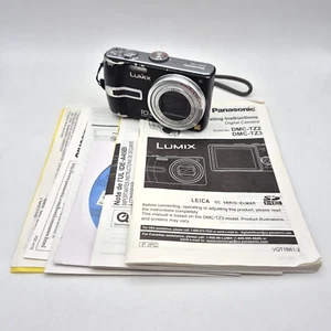 Panasonic Lumix DMC-TZ3 7.2MP Digital Camera Black - Untested - Picture 1 of 9