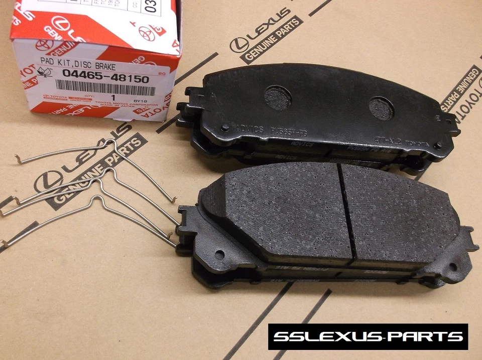 雷克萨斯 RX350 RX450H (JPP)(2010 - 2015) 原始设备制造商前制动垫/垫套装 04465-48150 — 第 1/1 张图片