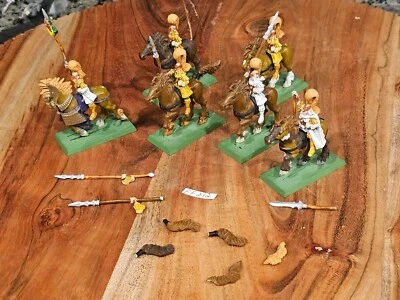 Warhammer Fantasy AOS Wood Elves Wanderers Glade Riders METAL OOP X6 FF212 - Image 1 of 4