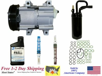 New A/C AC Compressor Kit For 1998-2001 Ford Explorer (4.0L only) Foto 1 de 4