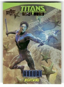 NIGHTWING BW-8 2023-24 Upper Deck DC Annual TITANS BEAST WORLD - Picture 1 of 2