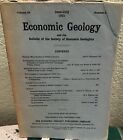 Alan Mara Bateman / Economic Geology and the Bulletin of the Society of Economic