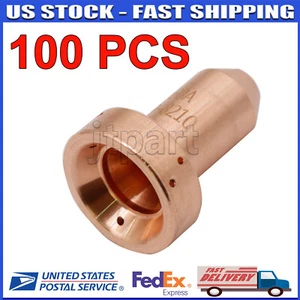 100Pcs Plasma Torch Nozzle Tip 60A for Thermal Dynamics SL60 - SL100 9-8210 - Picture 1 of 3