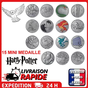 Collection HARRY POTTER 15 mini-médaille MONNAIE DE PARIS 2022 au choix - Imagen 1 de 16