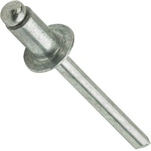 Aluminum Pop Rivets 5/32" x 1/8" Dome Head Blind 5-2 Gap .020 -.125 Qty 100 - Picture 1 of 7
