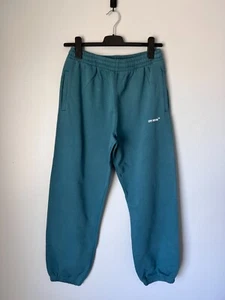 Off White Chain Arrow Slim Sweatpants - Size Medium - Duck Green - NEW - Picture 1 of 12