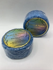 2-Spongelle LOVE & NOTES SOULFUL LYRICS OZONE Body Bath Sponge Buffer 1.5 Oz New - Picture 1 of 4