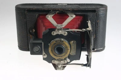 Eastman Kodak Pocket Automatik USA #403428 roter Balgen - Bild 1 von 4