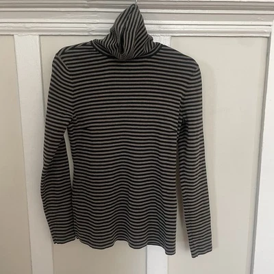 CONEXIÓN PERUANA 100% Algodón Pima Náutico Pescador Tejido Cuello Alto Talla L Foto 1 de 4