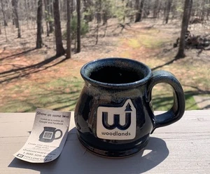 New With Card Ombre Glazed Sunset Hill Stoneware Woodlands Mug 14 Oz - Picture 1 of 5