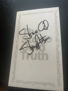 Stone Cold Truth by J. R. Ross and Steve SIGNED Autographed Bookplate / Sticker - Picture 1 of 2