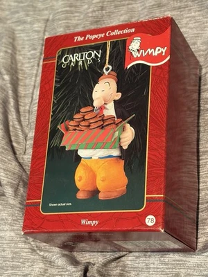 Tarjetas Carlton Colección Popeye 1998 De Colección Wimpy Hamburgers Adorno NUEVO EN CAJA Foto 1 de 4