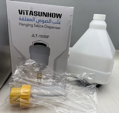 Large Capacity Condiment Dispenser for Restaurant - Refillable Sauce Dispenser.. - Image 1 of 4