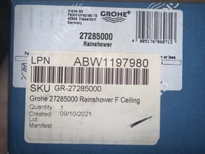 Grohe 27285000 Rainshower Ceiling Shower Head in Chrome - Picture 1 of 1