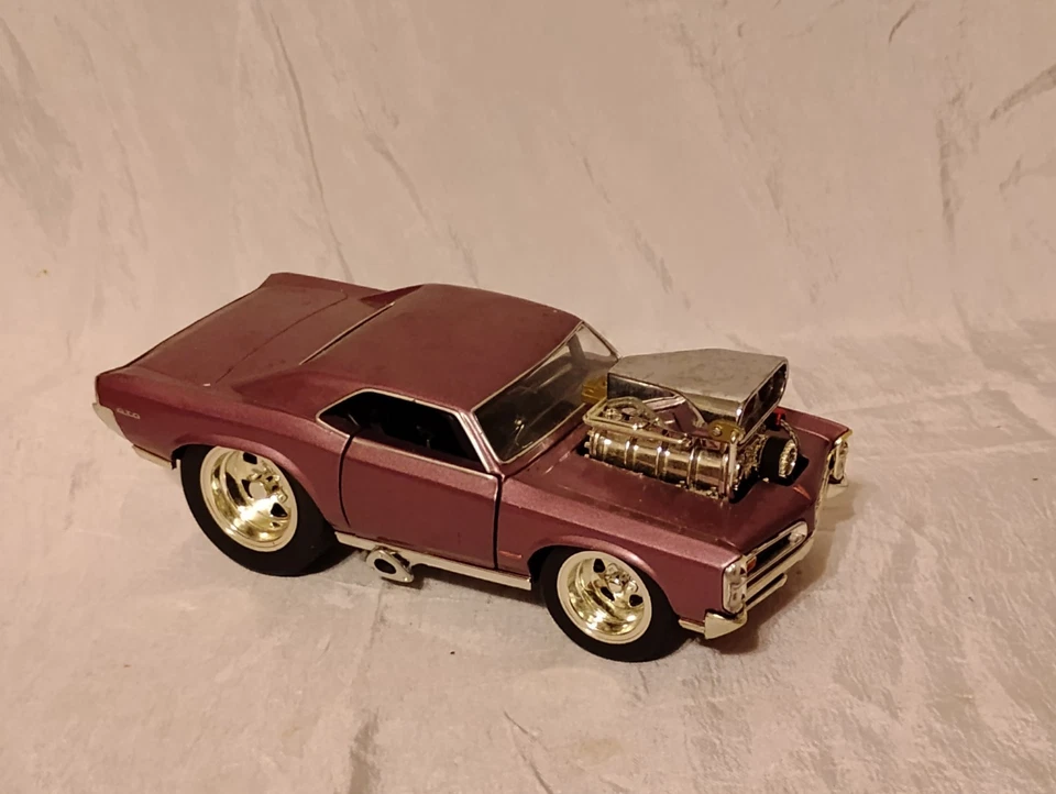 Vintage 2003 Funline Purple Rain 1966 GTO Muscle Machine Die-cast Car 1/18 *GUC* - Image 1 of 4