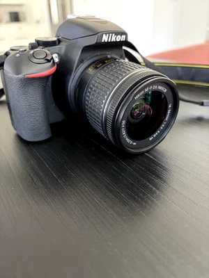 Nikon D3500 24.2MP with 18-55mm VR Lens Kit DSLR Camera - Black - Image 1 of 4