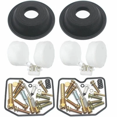FOR KAWASAKI EN500 A2 Vulcan 500 1990-1996 Carburetor Repair Kit Float Diaphragm - Image 1 of 3