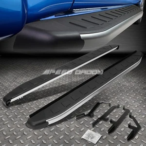FOR 13-17 SANTA FE SUV 5.75" METALLIC/BLACK SIDE STEP BAR NERF RUNNING BOARDS - Picture 1 of 6