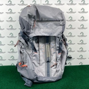 Outdoor Products Pfeilspitze Rucksack Wandern Reisen Camping grau Daypack - Bild 1 von 11