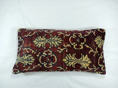 Home Decorative Handmade 12x24 Tribal Vintage Turkish Kilim Pillow Cover E62 - Image 1 of 4
