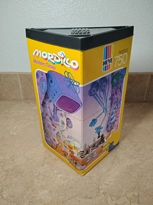 Heye jigsaw puzzle Mordillo Modern Times 750 pieces RARE COMPLETE - Image 1 of 4