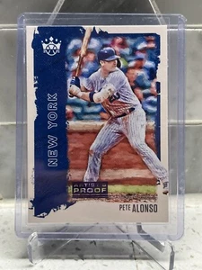 2021 Panini Diamond Kings Pete Alonso Artist's Proof Blue #86 - Picture 1 of 2