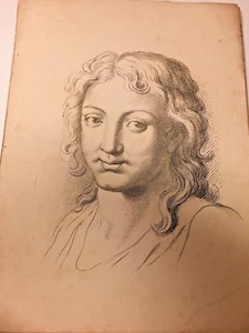 Engraving #8 Charles Le Brun's Human Physiognomy Study 18th / 19th Century   - Picture 1 of 3