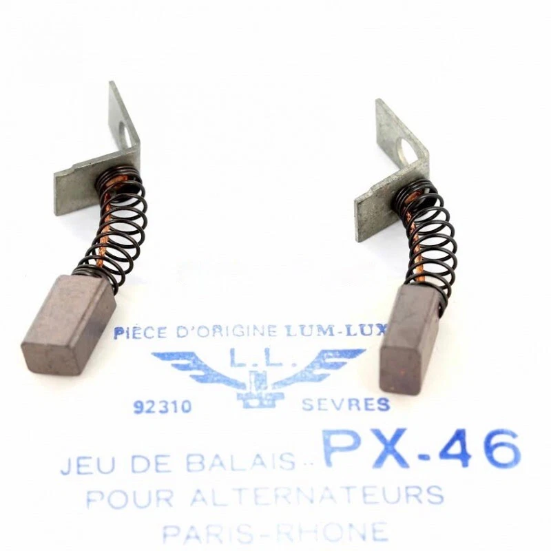 PX46 Broom Set (Carbon) For Peugeot 404 INJ Renault R16TS Berliet Saviem - Image 1 of 4