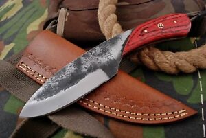 Spring Steel Skinner, Bushcraft Knife Bowie Knife gift for men, mi103