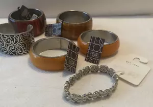 Damen Armbänder Armreifen - 6 Stück - teilweise neu - siehe Beschreibung - Bild 1 von 5