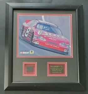 Placa enmarcada Nascar Dale Earnhardt Jr 2003 Winston Cup pieza de neumático 15"x17" #551/ - Imagen 1 de 12