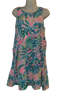 LILLY PULITZER S Kristen Swing Dress One of a Melon Print Sommerkleid Floral 98 $ - Bild 1 von 23
