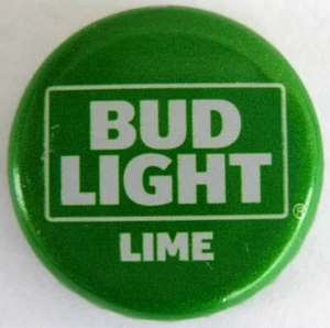 CORONA DE CERVEZA BUD LIME usada, tapa de botella, Anheuser-Busch, St. Louis, MISSOURI - Imagen 1 de 3