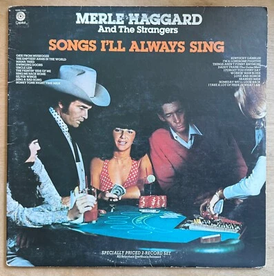 MERLE HAGGARD and the Strangers - Songs I'll Always Sing - VINYL Double LP -1977 - Image 1 of 4