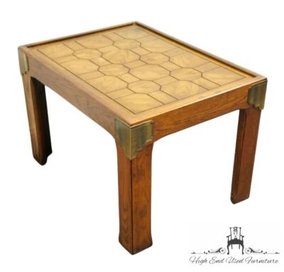 KROEHLER Centurian Collection Rustic Americana 22x30" Accent End Table T121-89 - Image 1 of 4
