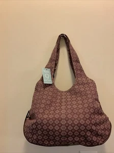 Nine West Neu mit Etikett kleine Zeichen Handtasche pflaume lila mittelgroß Tasche Beuteltasche Anhänger kleines Etui - Bild 1 von 20