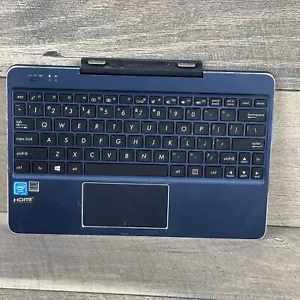 ASUS T100 Blue Mobile Dock Tablet Keyboard Please See Pictures and Description - Picture 1 of 6